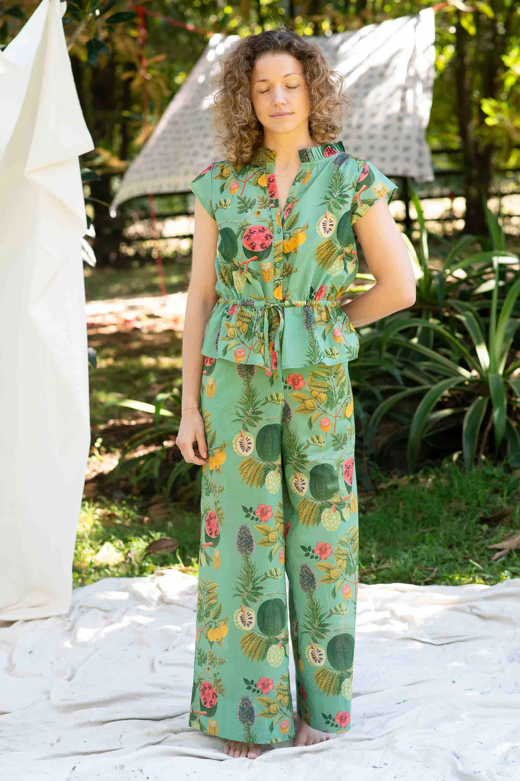 Lazybones Ollie Pant Tropics