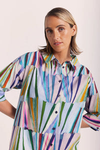 Wear Colour Cotton Shirtdress Kaleidoscope