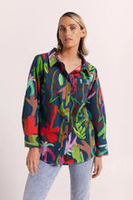 Load image into Gallery viewer, Wear Colour Cotton L/S Boyfriend Shirt Jungle Boogie

