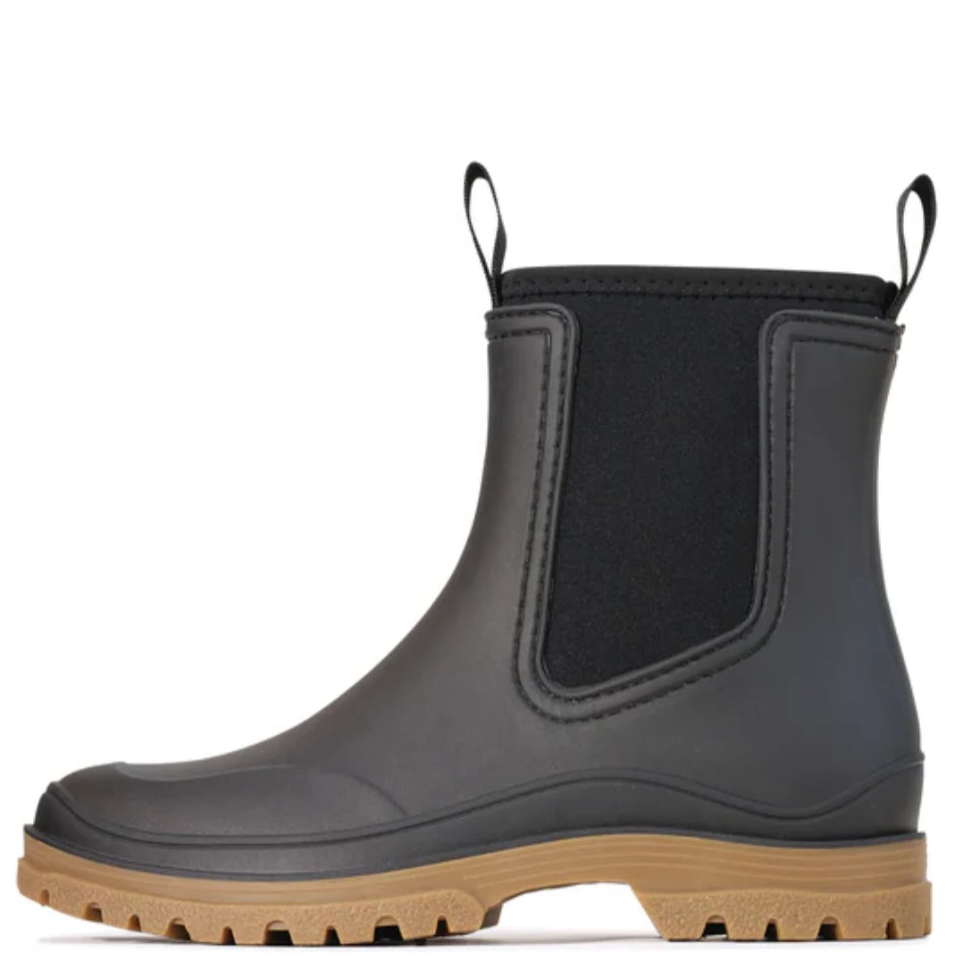 Los Cabos Amelia Rain Boots Black