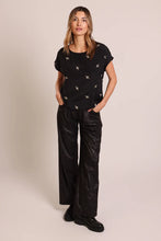 Load image into Gallery viewer, Traffic People We Might Tell Grace Top Black
