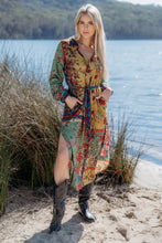 Load image into Gallery viewer, Cienna Yumi Button Dress Mustard Nature

