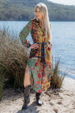 Load image into Gallery viewer, Cienna Yumi Button Dress Mustard Nature
