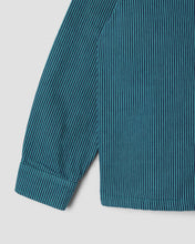 Load image into Gallery viewer, Stan Ray Zip Shirt Teal Hickory
