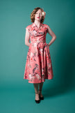 Elise Design May Vintage Dress Floral Pink