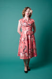 Elise Design May Vintage Dress Floral Pink