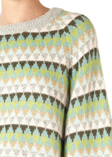 Load image into Gallery viewer, Zaket &amp; Plover Mohair Fairisle Jumper Marl
