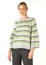 Load image into Gallery viewer, Zaket &amp; Plover Mohair Fairisle Jumper Marl
