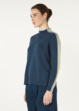 Load image into Gallery viewer, Zaket &amp; Plover Contrast Funnel Neck Denim
