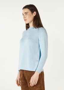 Zaket & Plover Essential Funnel Neck Sky