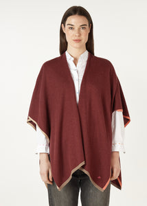 Zaket & Plover Poncho Shiraz