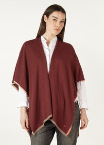 Zaket & Plover Poncho Shiraz