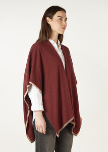 Zaket & Plover Poncho Shiraz