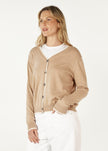 Zaket & Plover Essential V Cardi Oat