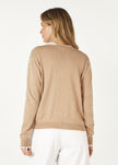 Zaket & Plover Essential V Cardi Oat