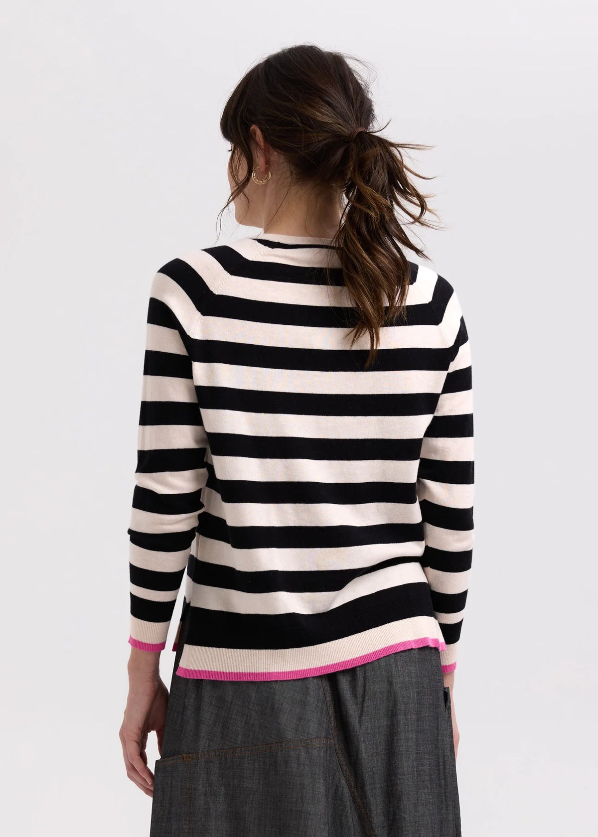 Zaket & Plover Essential Stripe V Shell