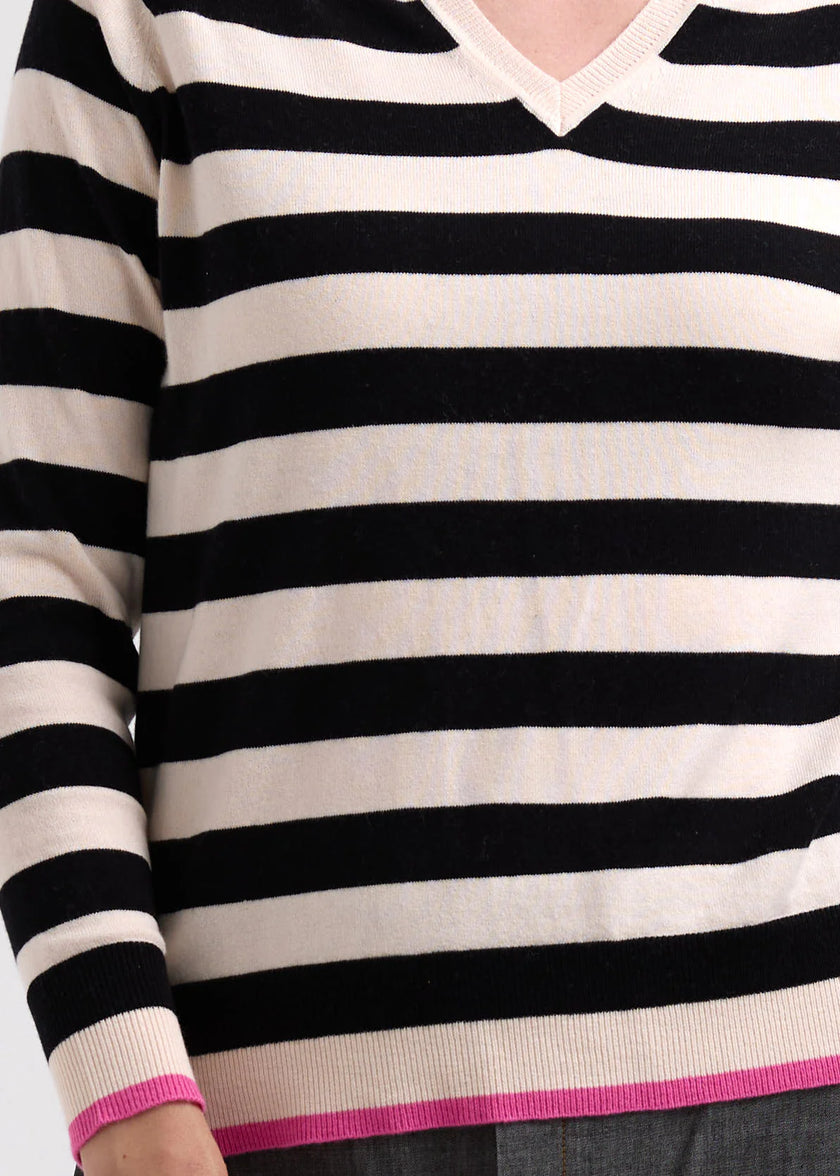 Zaket & Plover Essential Stripe V Shell