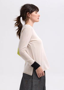 Zaket & Plover Elbow Patch Jumper Canvas