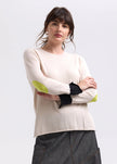 Zaket & Plover Elbow Patch Jumper Canvas