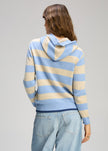 Zaket & Plover Easy Stripes Hoodie Haze