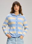 Zaket & Plover Easy Stripes Hoodie Haze