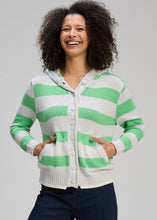 Load image into Gallery viewer, Zaket &amp; Plover Easy Stripes Hoodie Mercury

