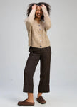 Zaket & Plover Alpaca Cardi Bark