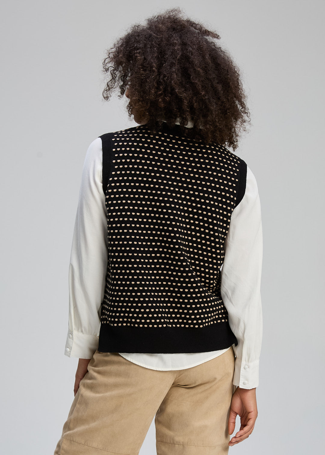 Zaket & Plover Textured Tank Black