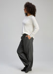 Zaket & Plover Essential Rounded Bottom Jumper Salt
