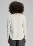 Zaket & Plover Essential Rounded Bottom Jumper Salt