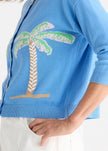 Zaket & Plover Island Cardi Bluebell