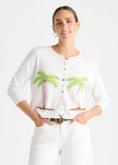 Zaket & Plover Island Cardi White