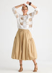 Zaket & Plover Balloon Skirt Peanut Butter