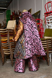 M. A. Dainty Sturt Pant Pink/ Black Floral