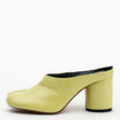 Alias Mae Zola Tabi Mules Pistachio Oily Crinkle Leather