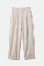 Load image into Gallery viewer, Brixton Victory Trouser Pant White Smoke
