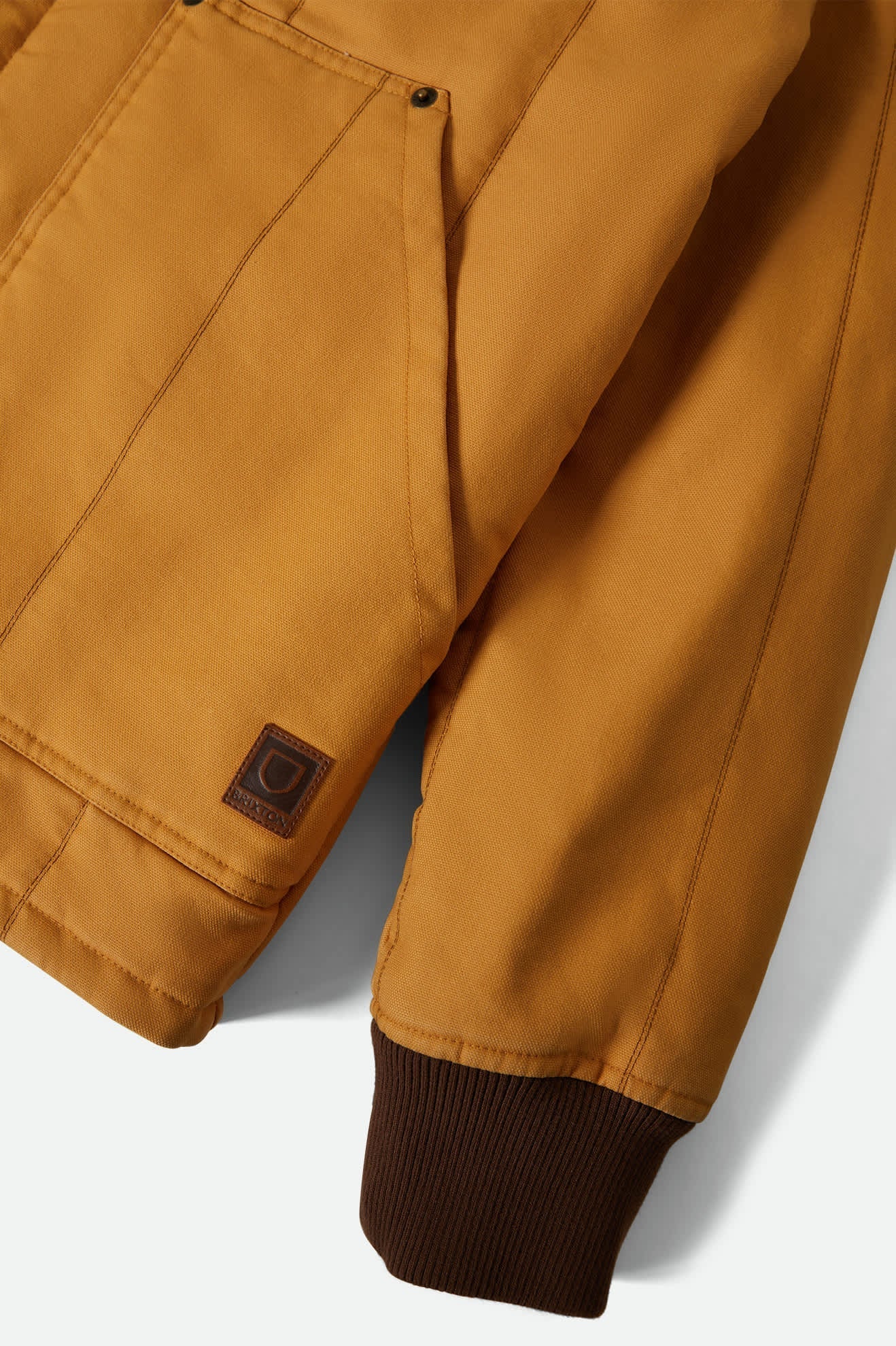 Brixton Builders Ranch Jacket Spruce Yellow