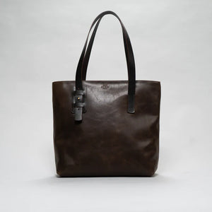 ATKM Marquis Adjustable Leather Tote Australian Chestnut