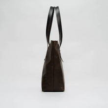 Load image into Gallery viewer, ATKM Marquis Adjustable Leather Tote Australian Chestnut
