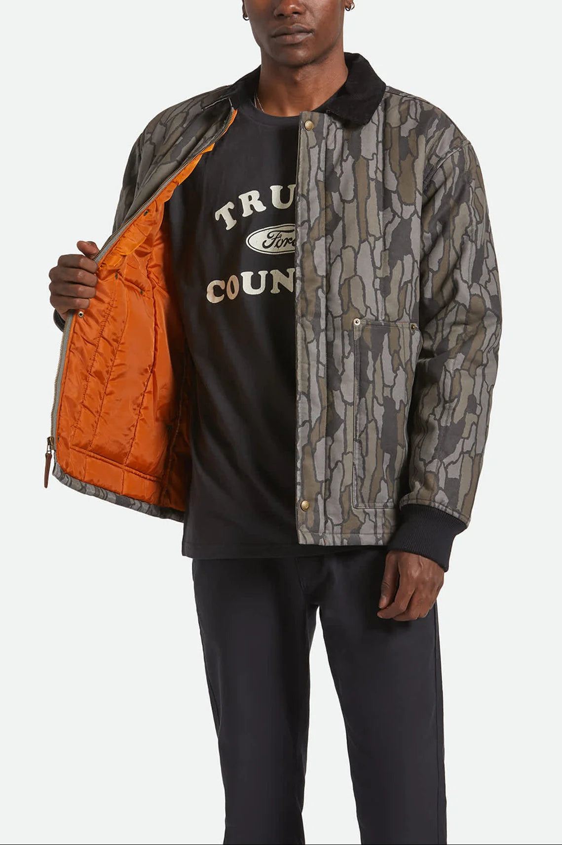 Brixton Builders Ranch Jacket Bark Camo