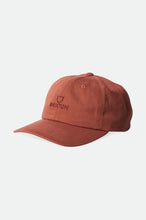 Load image into Gallery viewer, Brixton Alpha LP Cap - Marsala Red Vintage Wash
