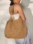 Angels Whisper Solana Summer Tote Tan
