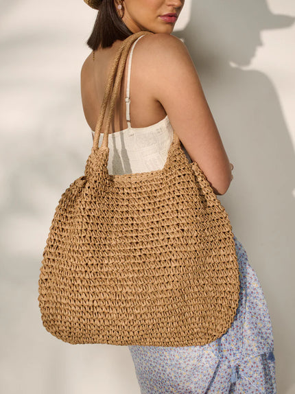 Angels Whisper Solana Summer Tote Tan