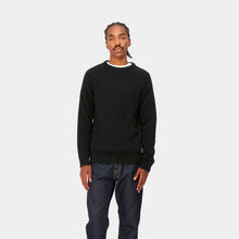 Load image into Gallery viewer, Carhartt WIP Anglistic Sweater Speckled Black
