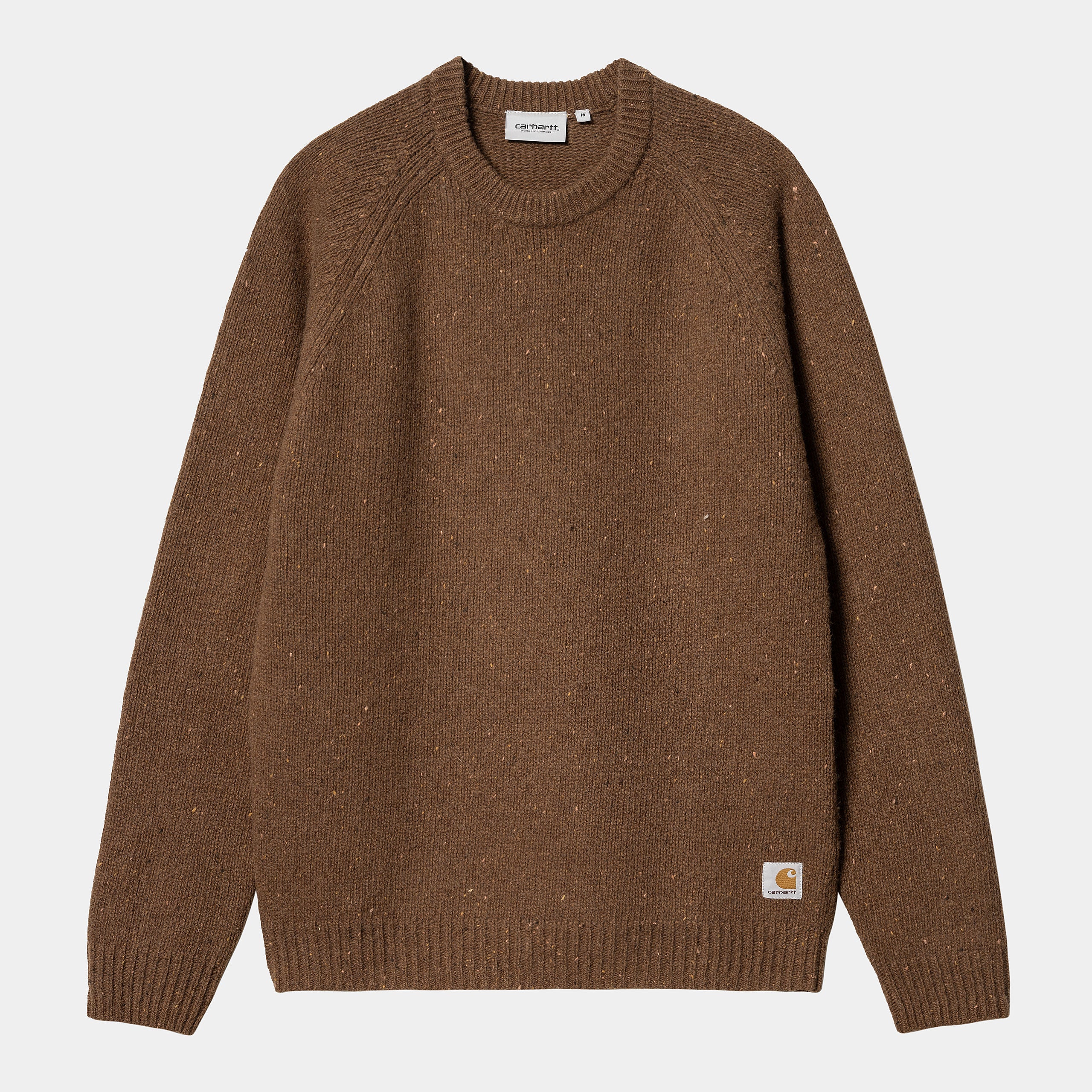 Carhartt WIP Anglistic Sweater Speckled Tamarind Miss Gladys Sym Choon