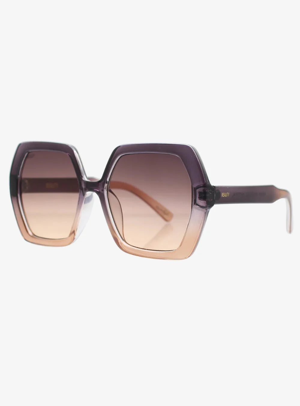 Reality Eyewear Anya Sunglasses Aubergine Fade