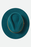 Brixton Messer Fedora Transformative Teal