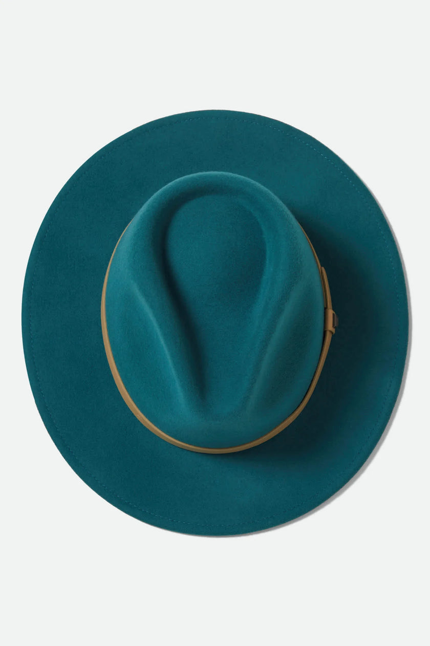 Brixton Messer Fedora Transformative Teal