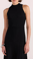 Staple The Label Asta Knit Midi Dress Black