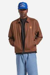Brixton Union Relaxed Harrington Jacket Pinecone